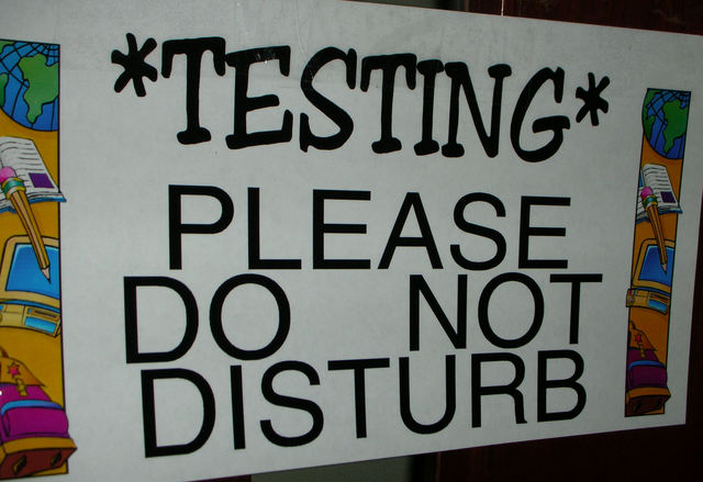 Testing: Please Do Not Disturb