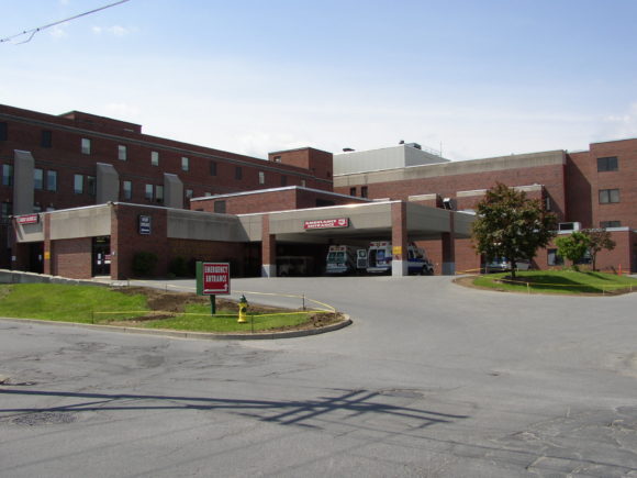 Hospital ER Room Entrance